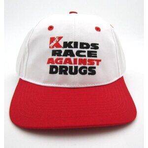 New Old Stock Vtg Kmart Kids Race Against Drug Trucker Snapback Hat